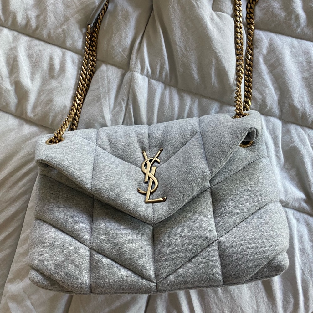 YSL Jersey Lou Lou Grey Cloud